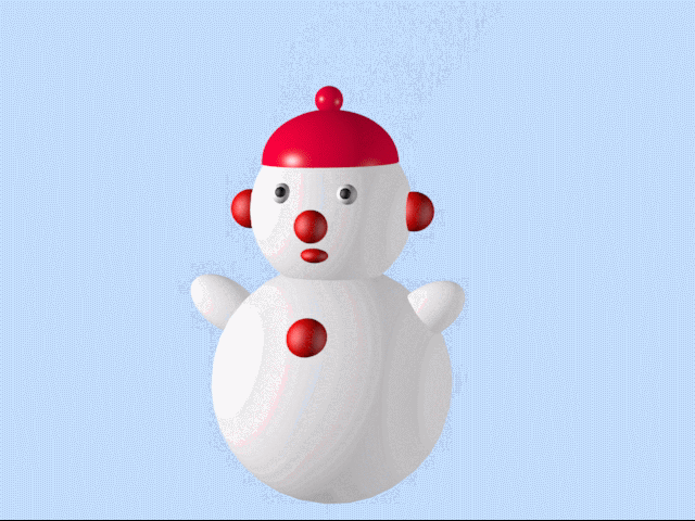 三维动画入门――雪人制作